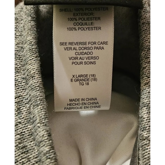 Seattle Kraken Sweatshirt Mens Extra Large Gray NHL Hockey Fleece 1/4 Zip Adult - Picture 4 of 6